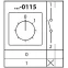 Кулачковый переключатель КПУ11-10/0115  | SQ0715-0131 | TDM