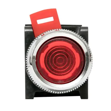 Кнопка ABLFS-22 с подсветкой красный NO+NC 230В EKF PROxima | ablfs-22-r | EKF