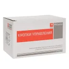 Кнопка ABLFS-22 с подсветкой красный NO+NC 230В EKF PROxima | ablfs-22-r | EKF