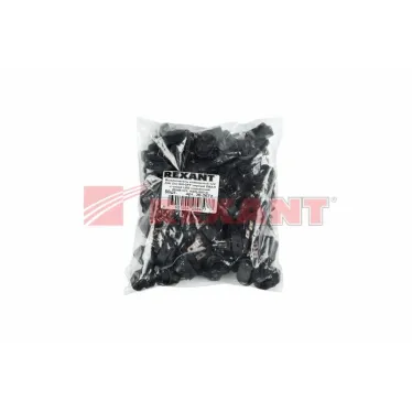 Выключатель клавишный 12V 20А (3с) ON-OFF черный ОВАЛ с желтой LED подсветкой | 36-2672 | REXANT