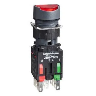 КНОПКА 16ММ КРАСНАЯ С ПОДСВЕТКОЙ XB6AF4B5B | XB6AF4B5B | Schneider Electric