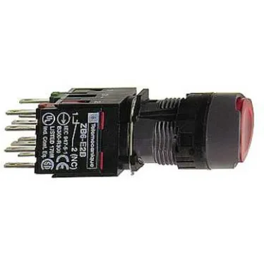 КНОПКА 16ММ КРАСНАЯ С ПОДСВЕТКОЙ XB6AF4B5B | XB6AF4B5B | Schneider Electric