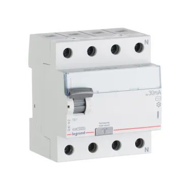 Выключатель дифференциального тока (УЗО) TX3 4п 40a 300ma -AC