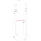 Соединительный кабель (2pin) герметичный (IP67) 2х0.35 мм² 300 V прозрачный | 11-9322 | REXANT