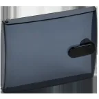 Дверца для корпуса пластикового ЩРН(В)-П-4 IP41 черная прозрачная UNION Compact