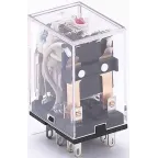 Промежуточное реле 2 конт. с инд. LED 5А 24В AC ПР-1 | 23216DEK | DEKraft