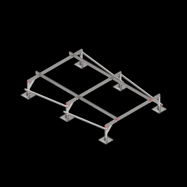 Опорная конструкция для установки оборудования TECHNORAPTOR STEELFOOT 2000х3000 тип 1