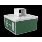 Световой указатель аварийного освещения светодиодный BS-CUBE-73-S1-STABILAR2 24Вт 3ч IP44 постоянный накладной | a15408 | Белый свет