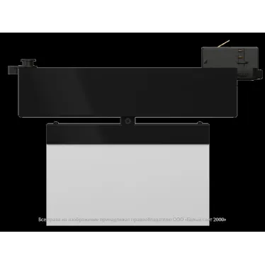 Световой указатель аварийного освещения BS-CANOE-71-S1 LED Black | a20991 | Белый свет