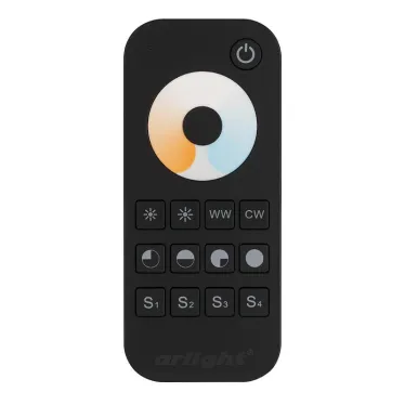 Пульт SMART-R34-MIX Black (1 зона, 2.4G) | 025032 | Arlight