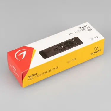 Пульт ARL-1022-SIRIUS-DIM Black (1 зона, RF) | 027143 | Arlight