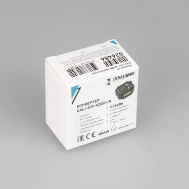 INTELLIGENT ARLIGHT Конвертер DALI-309-ADDR-IN (DALI bus) (INTELLIGENT ARLIGHT, -) | 026486 | Arlight
