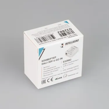 INTELLIGENT ARLIGHT Конвертер DALI-309-4-D2-IN (DALI-BUS, Free purpose) (INTELLIGENT ARLIGHT, Пластик) | 032882 | Arlight