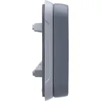 Plexo Серая Рамка 2-ая горизонтальная с суппортом для внутреннего монтажа IP55 | 069683 | Legrand