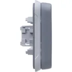 Plexo Серый Рамка 1-ая с суппортом для внутреннего монтажа IP55 | 069681 | Legrand