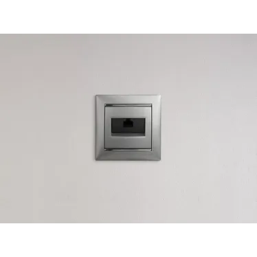 Valena Алюминий Розетка комп(RJ45) 1-ая 6 кат UTP | 770246 | Legrand