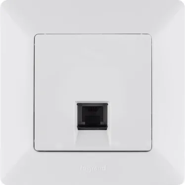 Valena LIFE DIY Белый Розетка ТЛФ 1-ая (RJ11) | 753438 | Legrand