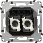 Valena LIFE DIY Сл.кость Розетка комп(RJ45) 2-ая 5 кат UTP | 753541 | Legrand