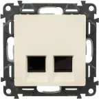 Valena LIFE DIY Сл.кость Розетка комп(RJ45) 2-ая 5 кат UTP | 753541 | Legrand