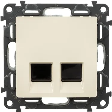 Valena LIFE DIY Сл.кость Розетка комп(RJ45) 2-ая 5 кат UTP | 753541 | Legrand