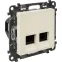 Valena LIFE DIY Сл.кость Розетка комп(RJ45) 2-ая 5 кат UTP | 753541 | Legrand