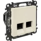 Valena LIFE DIY Сл.кость Розетка комп(RJ45) 2-ая 5 кат UTP | 753541 | Legrand