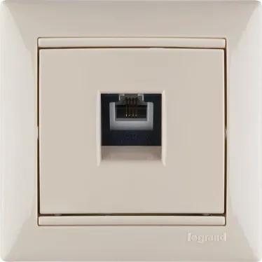 Valena Сл. кость Розетка ТЛФ 1-ая | 774338 | Legrand