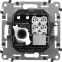 Valena Мех IN'MATIC Розетка 2-ая ТЛФ/комп RJ11/RJ45, Кат.6 UTP | 753032 | Legrand