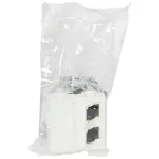 Двойная розетка RJ 45 - Программа Mosaic - категория 6 - FTP 45° - 2 модуля - белый - LCS² | 076506 | Legrand