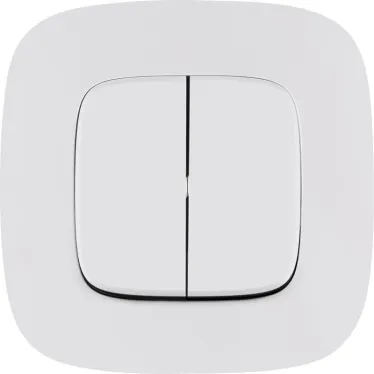 Valena ALLURE DIY Белый Выключатель 2-х клавишный 10А 250В | 752705 | Legrand