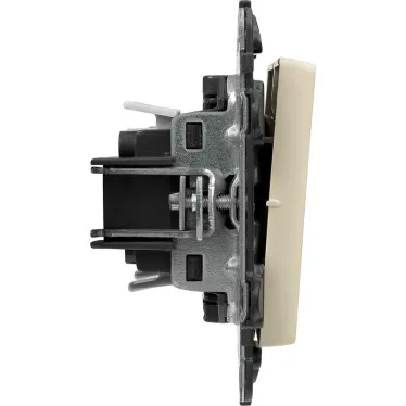 Valena LIFE DIY Сл.кость Выключатель 2-клавишный с подсветкой 10А 250В | 752528 | Legrand