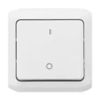 Quteo Белый Выключатель двухполюсный IP44 | 782309 | Legrand