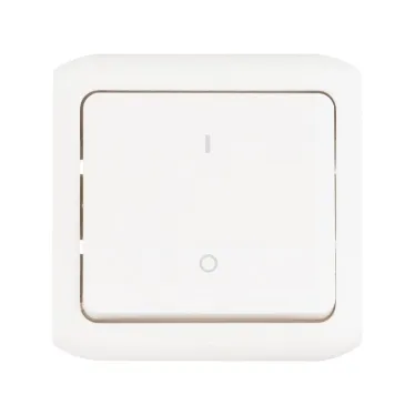 Quteo Белый Выключатель двухполюсный IP44 | 782309 | Legrand