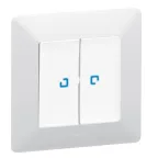 Valena Мех IN'MATIC Переключатель 2-клавишный 10А 250В | 752028 | Legrand