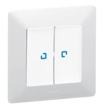 Valena Мех IN'MATIC Переключатель 2-клавишный 10А 250В | 752028 | Legrand