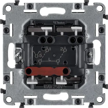 Valena LIFE DIY Белый Выключатель 2-клавишный 10А 250В | 752405 | Legrand