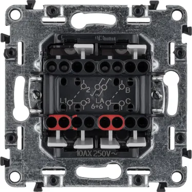 Valena ALLURE DIY Белый Переключатель 2-клавишный 10А 250В | 752708 | Legrand