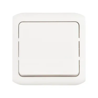 Quteo Белый Выключатель 1-клавишный IP44 10А | 782300 | Legrand