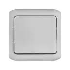 Quteo Серый Кнопка 1-клавишная IP44 6А | 782335 | Legrand