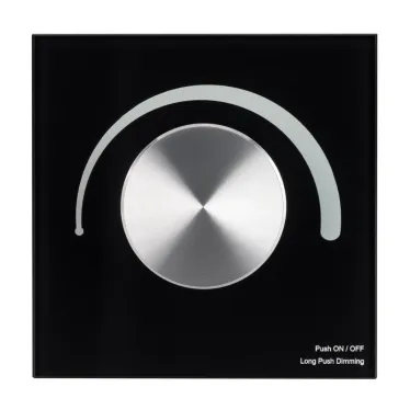 Панель Rotary SMART-P39-DIM Black (100-240V, 1.2A, TRIAC) | 028109 | Arlight