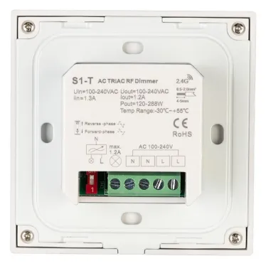 Панель Sens SMART-P36-DIM White (100-240V, 1.2A, TRIAC) | 027113 | Arlight
