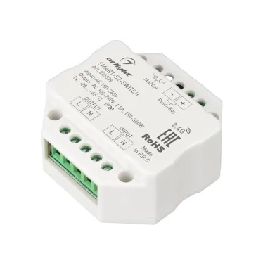 Выключатель SMART-SWITCH (230V, 1.5A, 2.4G) | 025039 | Arlight
