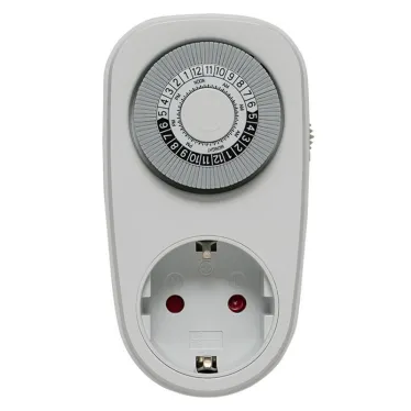 Розеточный механический таймер SMT-48p 16A суточный EKF PROxima | SMT-48p | EKF