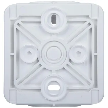 Plexo Arctic Антибактериальный Белый Монтажная коробка 1-ая для наружного монтажа IP55 | 070741 | Legrand
