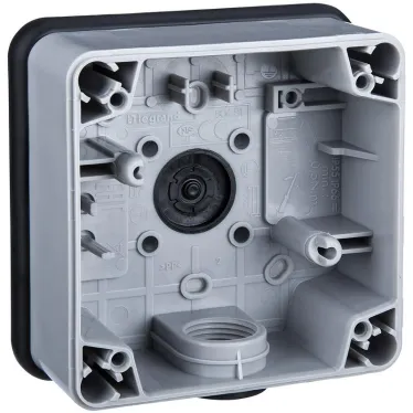 Plexo Коробка 1 постовая горизонтальная IP66 | 090491 | Legrand