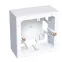 КОРОБКА НАР.МОНТАЖА 1X45 H-40ММ R9003 | ALB44440 | Schneider Electric