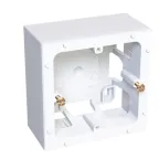 КОРОБКА НАР.МОНТАЖА 1X45 H-40ММ R9003 | ALB44440 | Schneider Electric