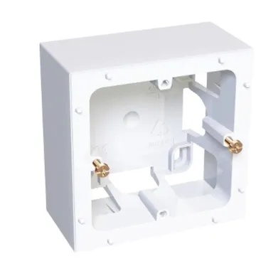 КОРОБКА НАР.МОНТАЖА 1X45 H-40ММ R9003 | ALB44440 | Schneider Electric