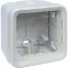 Plexo Белый Коробка 1-ая для наружного монтажа IP55 | 069689 | Legrand