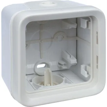 Plexo Белый Коробка 1-ая для наружного монтажа IP55 | 069689 | Legrand